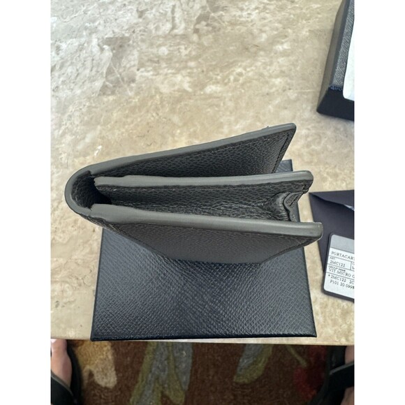 Prada Portacarte Di Cred Micro Vitello Leather Wallet Card Holder NWT - Picture 5 of 14